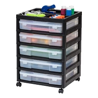 IRIS 5-Case Scrapbook Cart