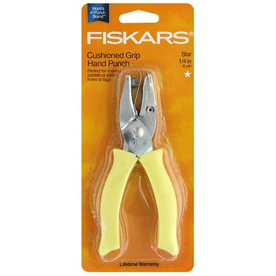 Fiskars® Star Hand Punch, 1/4"