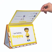 Junior Learning® Feelings Flips Educational Flip Card Set