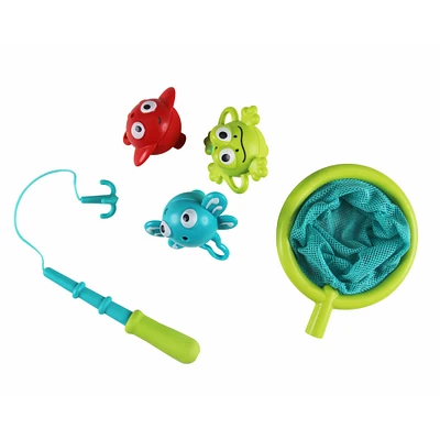 Hape Double Fun Jumping Sea Creatures Fishing Set