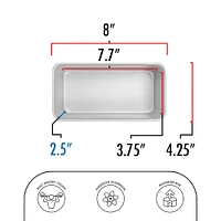 6 Packs: 2 ct. (12 total) Fat Daddio's® ProSeries Bakeware Anodized Aluminum Bread Pans