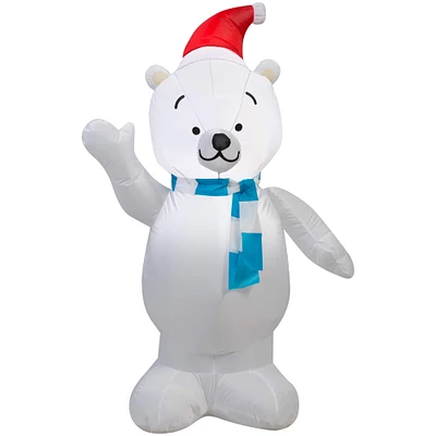 3.5ft. Airblown® Inflatable Christmas Polar Bear