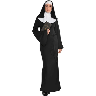 Black & White Nun Adult Costume