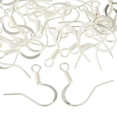 12 Pack: Flat Wire Fishhook Earrings by Bead Landing™