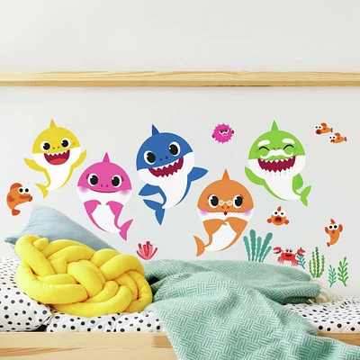 RoomMates Baby Shark Peel & Stick Wall Decals