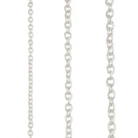 Silver Plated Cable Necklace Set by Bead Landing™
