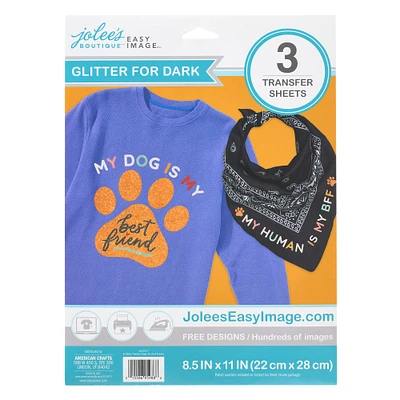 Jolee's Boutique® Easy Image® Glitter Transfer Paper