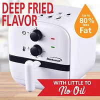 Brentwood White 1qt. 700 Watt Electric Air Fryer