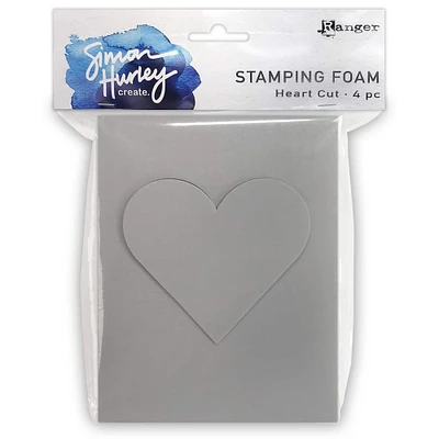 Simon Hurley create. Heart Cut Stamping Foam Shapes