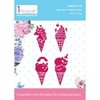 Dress My Craft Dies-Cute Ice Cream Cones