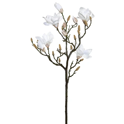 White Magnolia Spray