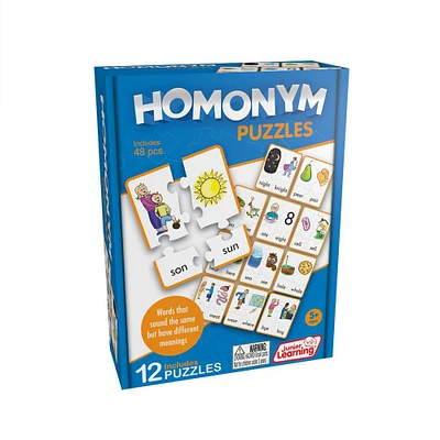 Junior Learning® Homonym Puzzles