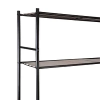 Organize It All Multi-Use Space Saver Rack in Black