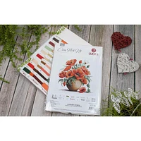 Luca-S Summer Rubies Counted Cross Stitch Kit