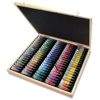 Sennelier French Artists' 98-Color Complete Watercolor Wood Box Set