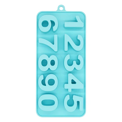 6 Pack: Number Silicone Candy Mold by Celebrate It™