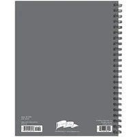 2024 Charcoal Weekly Softcover Spiral Planner