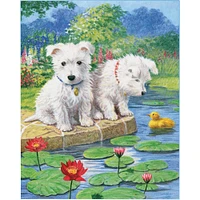 Royal & Langnickel® Westie Puppies Colour Pencil™ by Number Kit