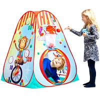 Fun2Give® Pop-It-Up® Circus Activity Play Tent with 4 Soft Balls