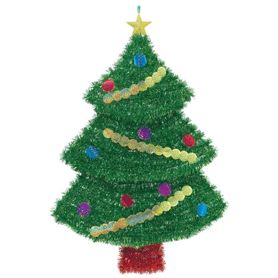 Deluxe Tinsel Tree Christmas Decoration