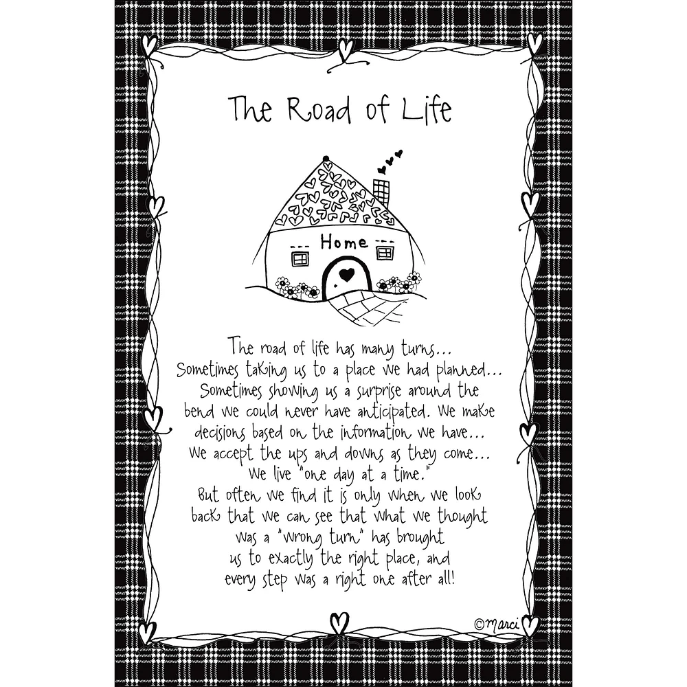 The Road To Life Children of the Inner Light Marci Plaque with Hanger & Easel