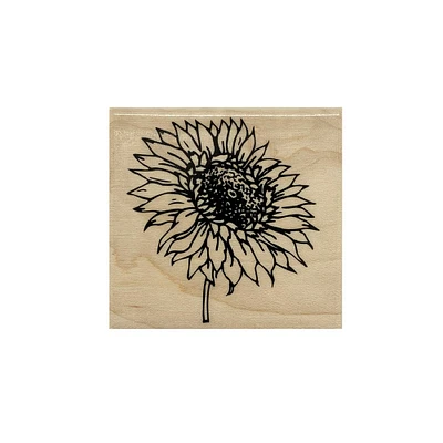 Sunflower Wood Stamp by Recollections™