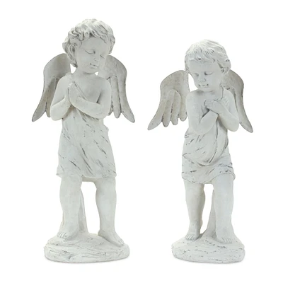 Standing Cherub Figurine Set