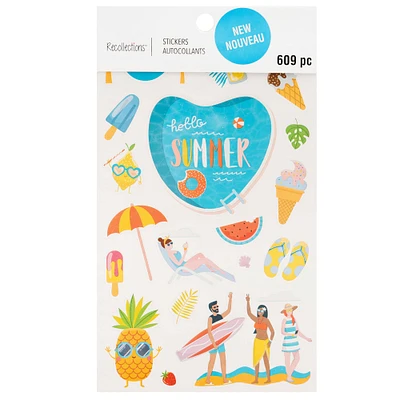 12 Pack: Hello Summer Stickers by Recollections™