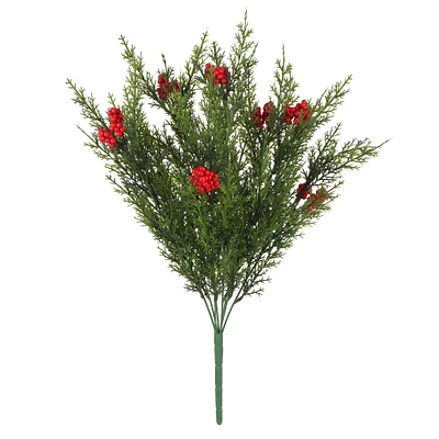 21" Cedar & Red Berry Bush by Ashland®