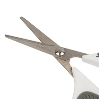 SINGER® 4" Gray Comfort Grip Craft Scissors