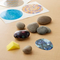 8 Pack: Creativity for Kids® Hide & Seek Hydro Dip Rock Painting Set