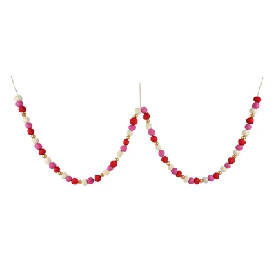 6ft. Multicolor Felt Pom Pom Garland by Celebrate It™