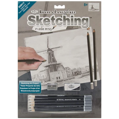 Royal & Langnickel® Sketching Made Easy™ Coastal Point Kit