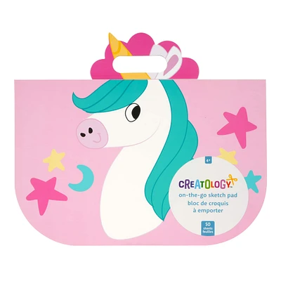 12 Pack: Unicorn On-the-Go Sketch Pad by Creatology™