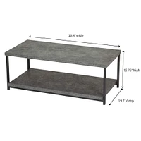 Household Essentials Jamestown Coffee Table