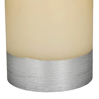 Cream Wax LED Flameless Candle