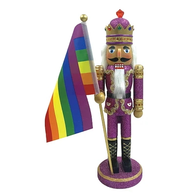 14" Pride Nutcracker