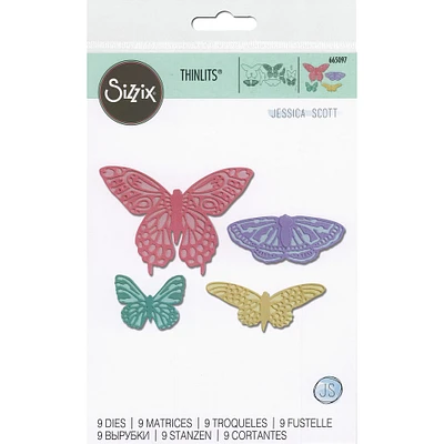 Sizzix® Thinlits Flutter On By Dies