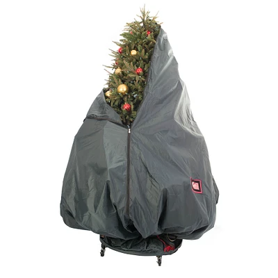 TreeKeeper 7-9ft. Upright Assembled Christmas Tree Bag with Wheels