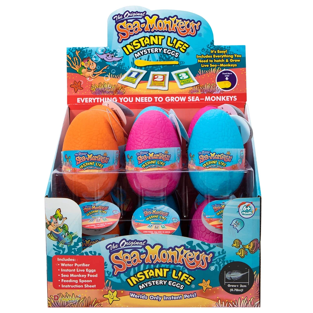 Sea-Monkey Mystery Eggs Instant Pet Set