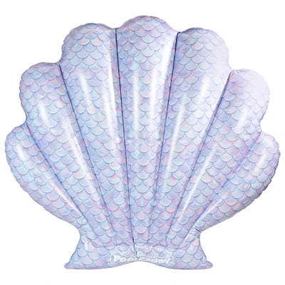 PoolCandy Mermaid Giant 60" Shell Island Float