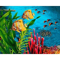 Crafting Spark Coral Reef Painting by Numbers Kit