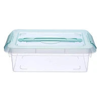 6 Pack: 3.4qt. Storage Bin with Lid by Simply Tidy