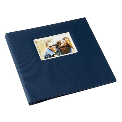 Navy Blue Faille Scrapbook Album by Recollections®