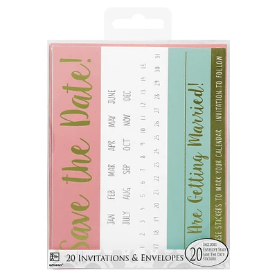 Save the Date Value Pack Invitation Kit