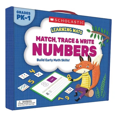 Scholastic® Learning Mats Match, Trace & Write Numbers