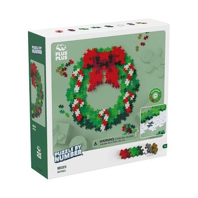 Puzzle By Number - Wreath: 500 Pcs