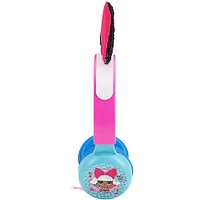 LOL Surprise Pink & Blue Kid-Safe Diva Headphones