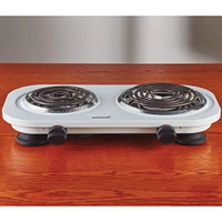 Brentwood 1500W Double Electric Burner