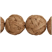 Brown Handmade Jute Orbs & Vase Filler Set